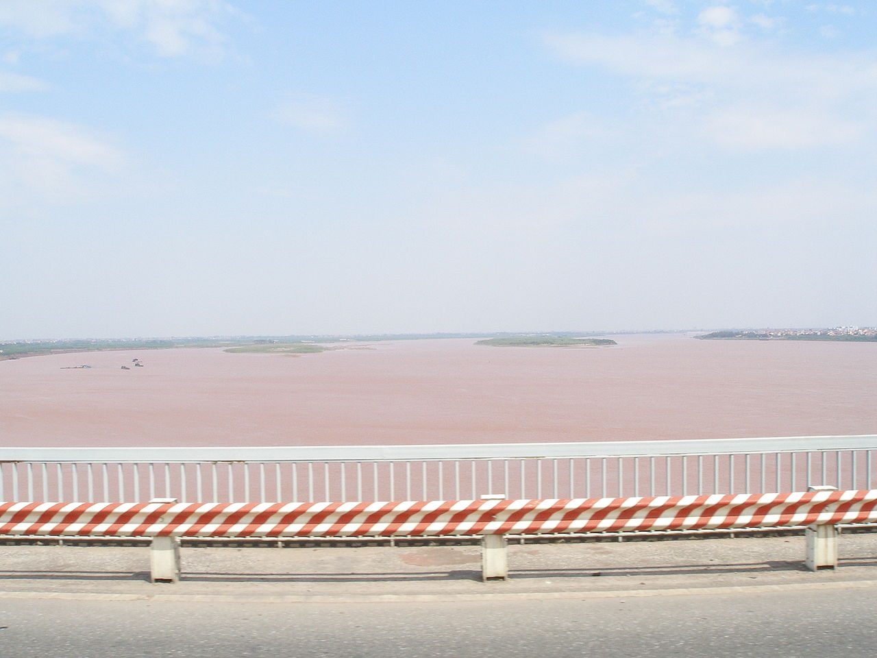 Red River view from bridge in Hanoi.jpg