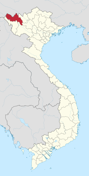 Lai Chau in Vietnam.svg