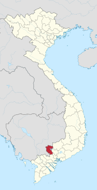 Tay Ninh in Vietnam.svg